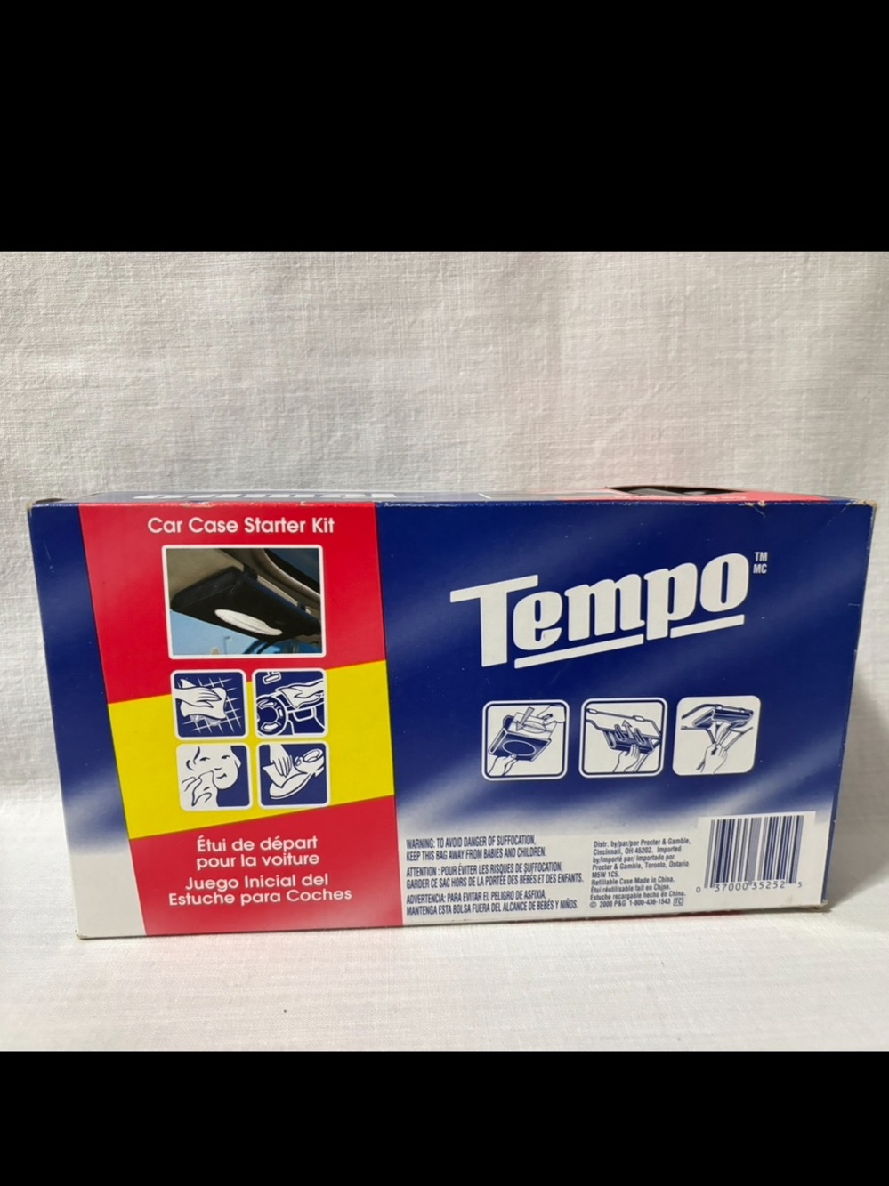 Car Case Starter kit Tempo Open Box